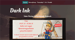 Desktop Screenshot of dark-ink.de